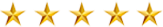 five stars